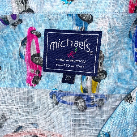 Michael’s Men’s 100% Linen Shirt. NWT. - Picture 11 of 14